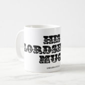 Die seine Tasse der Lordschaft (Vorderseite Links)