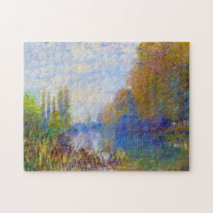 Die Seine-Ufer im Herbst Claude Monet Art Puzzle