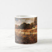 Die Seine-Ufer, Vincent van Gogh Kaffeetasse (Mittel)