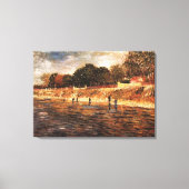 Die Seine-Ufer, Vincent van Gogh Leinwanddruck (Vorderseite)