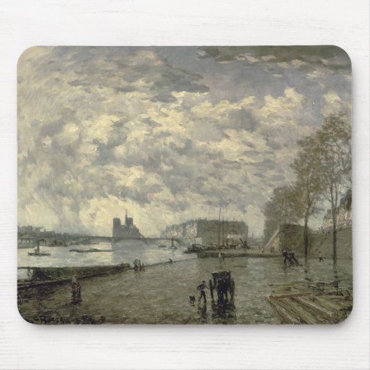 Die Seine und Notre Dame Mousepad (Vorne)