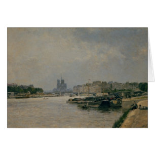 Die Seine von Quai de la Rapee