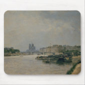 Die Seine von Quai de la Rapee Mousepad (Vorne)