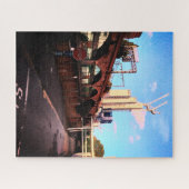 Die Seite der Zuggleise Puzzle (Horizontal)