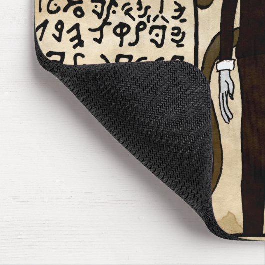 Die Seiten des Necronomicon Mousepad (Ecke)