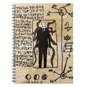 Die Seiten des Necronomicon Notizblock (Vorderseite)