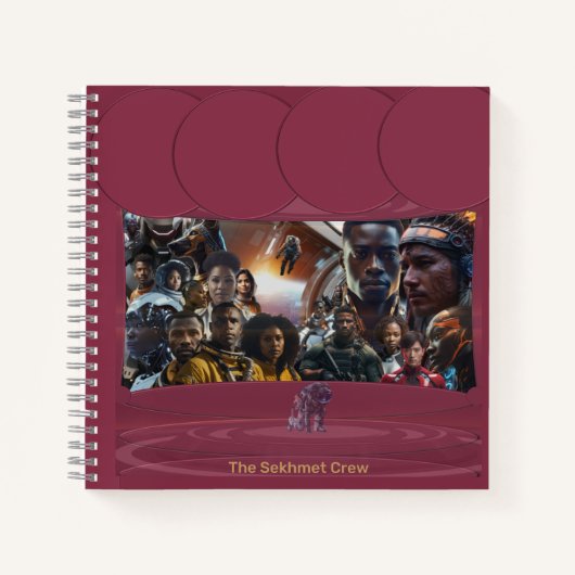 Die Sekhmet-Crew Notizblock (Vorderseite)