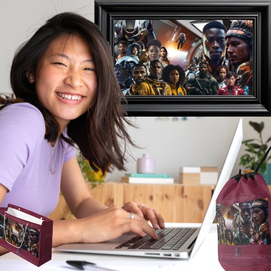 Die Sekhmet-Crew Seidenpapier