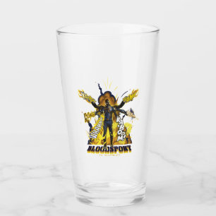Die Selbstmordkommando Bloodsport Action Graphic Glas