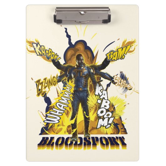 Die Selbstmordkommando | Bloodsport Action Graphic Klemmbrett (Vorderseite)