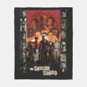 Die Selbstmordkommando | Exlposit Character Roster Fleecedecke (Vorderseite)