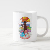 Die Selbstmordkommando | Friedensstifter - Blume u Jumbo-Tasse (Rechts)