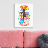 Die Selbstmordkommando | Friedensstifter - Blume u Leinwanddruck (Insitu (Wohnzimmer))