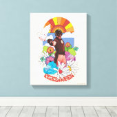 Die Selbstmordkommando | Friedensstifter - Blume u Leinwanddruck (Insitu (Holzboden))