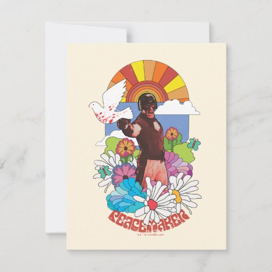 Die Selbstmordkommando | Friedensstifter - Blume u Mitteilungskarte (Vorderseite)