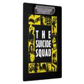 Die Selbstmordkommando | Gelbe und schwarze Symbol Klemmbrett (Rechts)