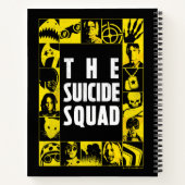 Die Selbstmordkommando | Gelbe und schwarze Symbol Notizblock (Rückseite)