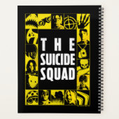 Die Selbstmordkommando | Gelbe und schwarze Symbol Planer (Rückseite)