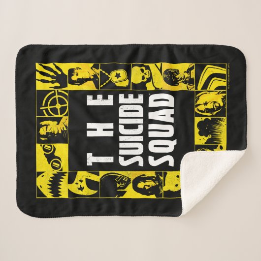 Die Selbstmordkommando | Gelbe und schwarze Symbol Sherpadecke (Vorderseite (Horizontal))