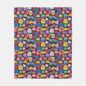 Die Selbstmordkommando | Harley Quinn Abzeichen Pa Fleecedecke (Vorderseite)