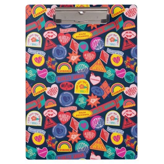 Die Selbstmordkommando | Harley Quinn Abzeichen Pa Klemmbrett (Vorderseite)