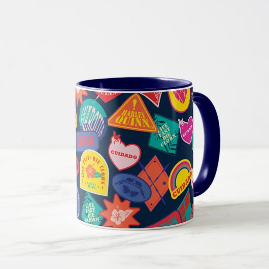 Die Selbstmordkommando | Harley Quinn Abzeichen Pa Tasse (VorderseiteRechts)