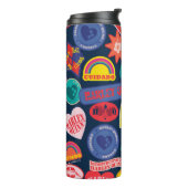 Die Selbstmordkommando | Harley Quinn Abzeichen Pa Thermosbecher (Nach links gedreht)