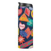 Die Selbstmordkommando | Harley Quinn Abzeichen Pa Thermosbecher (Nach rechts gedreht)