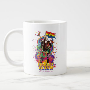 Die Selbstmordkommando   Harley Quinn Blume & Rain Jumbo-Tasse