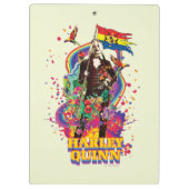 Die Selbstmordkommando | Harley Quinn Blume & Rain Klemmbrett (Rückseite)