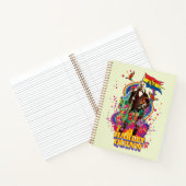 Die Selbstmordkommando | Harley Quinn Blume & Rain Notizblock (Innenseite)