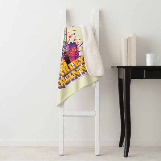 Die Selbstmordkommando | Harley Quinn Blume & Rain Sherpadecke (Beispiel)