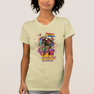 Die Selbstmordkommando | Harley Quinn Blume & Rain T-Shirt