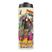 Die Selbstmordkommando | Harley Quinn Blume & Rain Thermosbecher (Vorderseite)