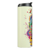 Die Selbstmordkommando | Harley Quinn Blume & Rain Thermosbecher (Nach links gedreht)