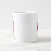 Die Selbstmordkommando | Harley Quinn Diamond Targ Jumbo-Tasse (Vorderseite)