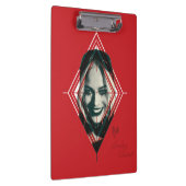 Die Selbstmordkommando | Harley Quinn Diamond Targ Klemmbrett (Rechts)