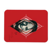 Die Selbstmordkommando | Harley Quinn Diamond Targ Magnet (Horizontal)
