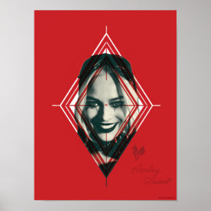 Die Selbstmordkommando Harley Quinn Diamond Targ Poster