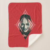 Die Selbstmordkommando | Harley Quinn Diamond Targ Sherpadecke (Vorderseite)
