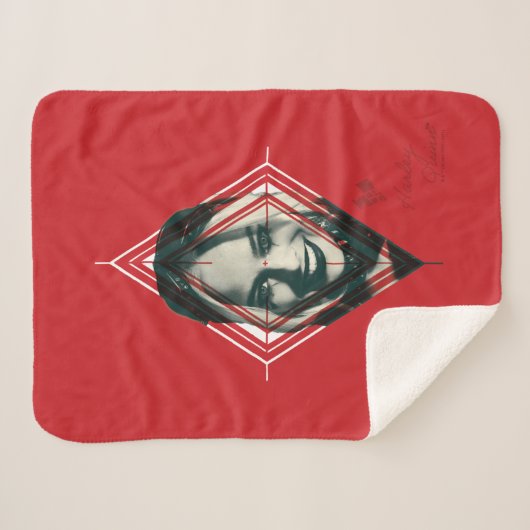 Die Selbstmordkommando | Harley Quinn Diamond Targ Sherpadecke (Vorderseite (Horizontal))