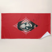 Die Selbstmordkommando | Harley Quinn Diamond Targ Strandtuch (Vorderseite)