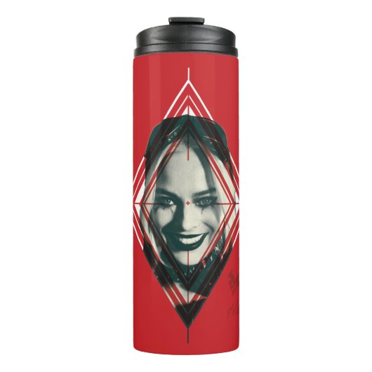 Die Selbstmordkommando | Harley Quinn Diamond Targ Thermosbecher (Vorderseite)