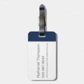 Die Selbstmordkommando | Harley Quinn Fern & Diamo Gepäckanhänger (Rückseite vertikal)