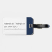 Die Selbstmordkommando | Harley Quinn Fern & Diamo Gepäckanhänger (Rückseite horizontal)