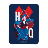 Die Selbstmordkommando | Harley Quinn Fern & Diamo Magnet (Vertikal)