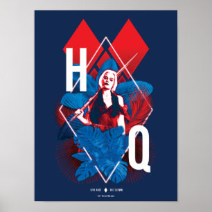 Die Selbstmordkommando Harley Quinn Fern & Diamo Poster