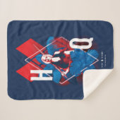 Die Selbstmordkommando | Harley Quinn Fern & Diamo Sherpadecke (Vorderseite (Horizontal))