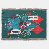 Die Selbstmordkommando | Harley Quinn Floral Diamo Decke (Vorderseite)