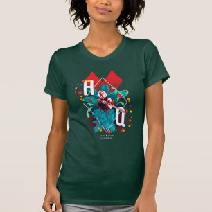 Die Selbstmordkommando   Harley Quinn Floral Diamo T-Shirt